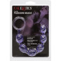 Rosario Anal Morado Swirl Pleasure Calexotics | Bolas Anales con Textura Espiral para Estimulación Intensa