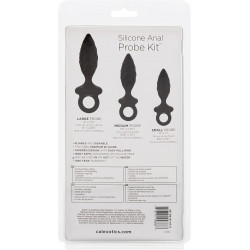 Silicone Anal Probe Kit Calexotics | Kit de Sondas Anales de Silicona para Estimulación Progresiva