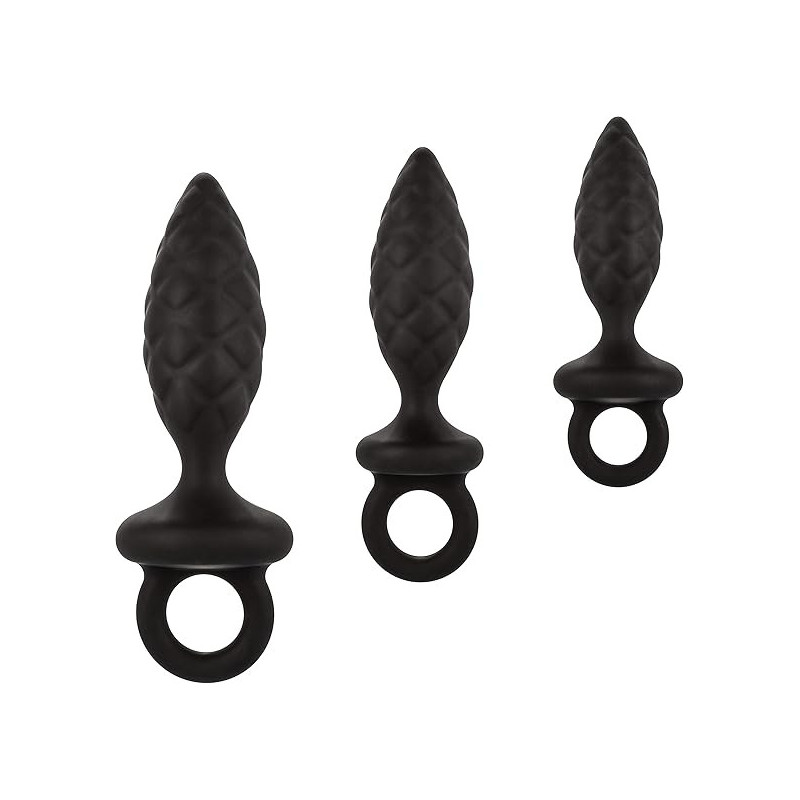 Silicone Anal Probe Kit Calexotics | Kit de Sondas Anales de Silicona para Estimulación Progresiva
