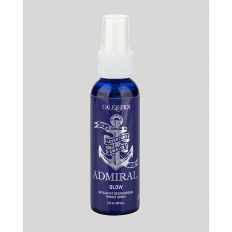 Spray Desensibilizador para Garganta Sabor Menta Admiral 60 ml | Alivio y Control para Sexo Oral
