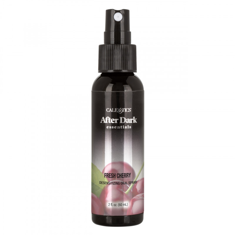 Spray Desensibilizador para Garganta Sabor Cereza Calexotics 60 ml | Alivio Inmediato y Sabor Intenso para Sexo Oral