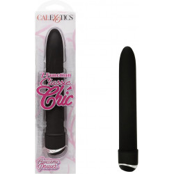Vibrador Classic Chic 7-Function Standard Negro Calexotics | Elegancia y Placer Versátil