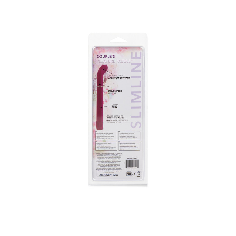 Vibrador Couple's Pleasure Paddle Calexotics | Paddle Vibrator para Parejas – Estimulación Dual y Versátil