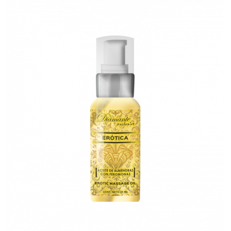 Aceite de Almendras con Feromonas Erótica 25ml | Masaje Relajante y Sensual