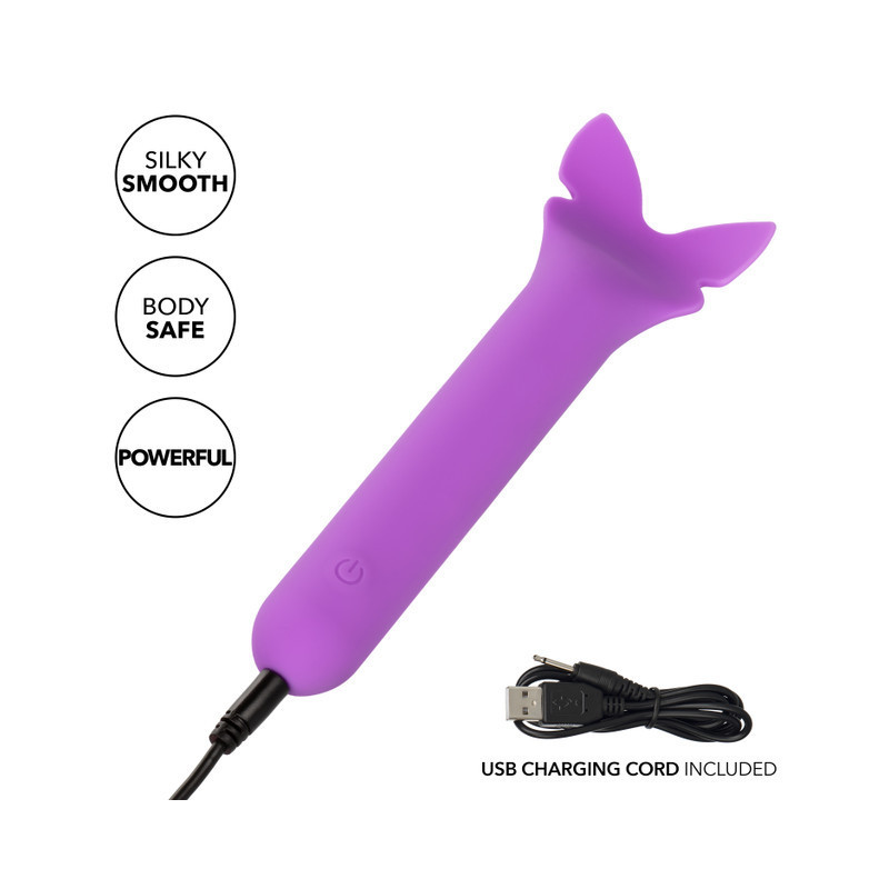 Vibrador Bliss Liquid Silicone Flutter Calexotics | Estimulación Suave y Vibraciones Intensas