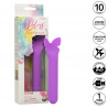 Vibrador Bliss Liquid Silicone Flutter Calexotics | Estimulación Suave y Vibraciones Intensas