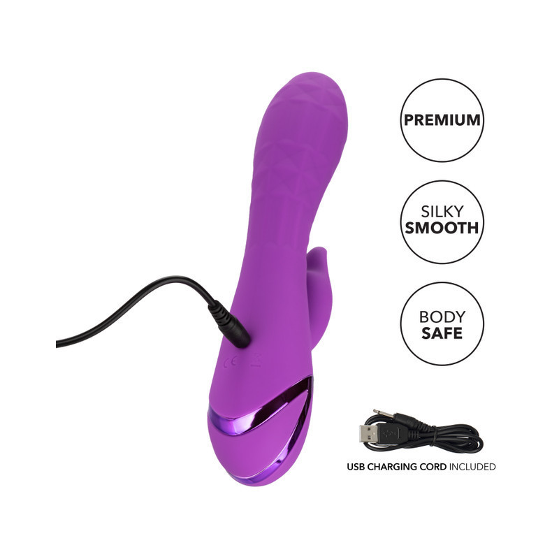 Vibrador California Dreaming Valley Vamp Calexotics | Estimulación Dual con Estilo y Potencia