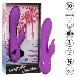Vibrador California Dreaming Valley Vamp Calexotics | Estimulación Dual con Estilo y Potencia