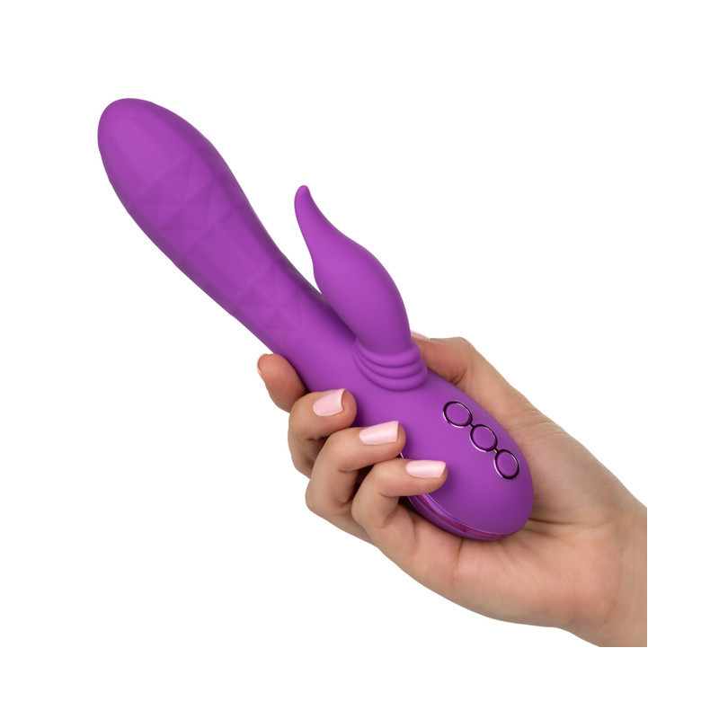 Vibrador California Dreaming Valley Vamp Calexotics | Estimulación Dual con Estilo y Potencia