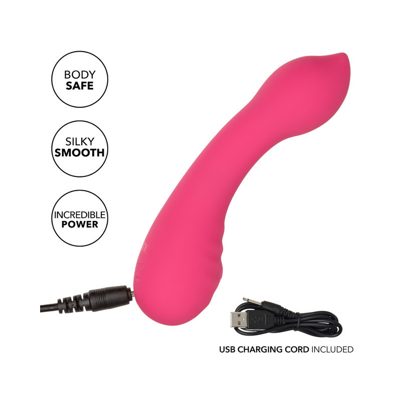 Vibrador Liquid Silicone Pixies Teaser Calexotics | Estimulador Compacto de Alta Potencia