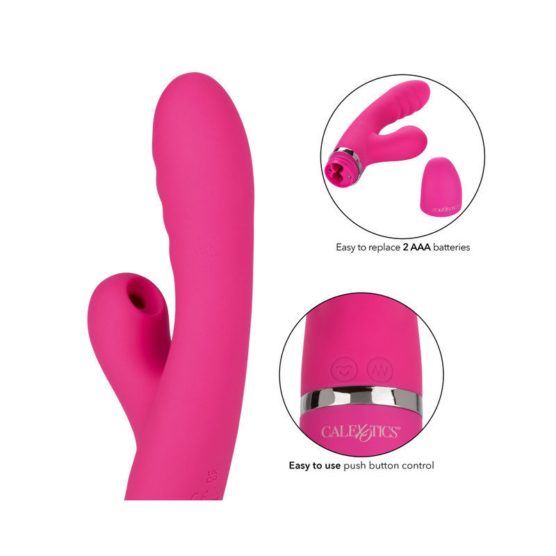 Vibrador Foreplay Frenzy Pucker Calexotics | Estimulación Precisa con Vibraciones Potentes