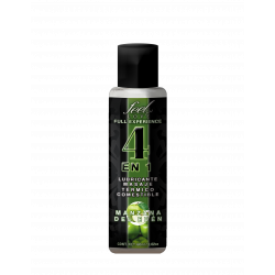 Gel Lubricante Comestible 4 en 1 | Feel Love Manzana del Edén | Efecto Térmico