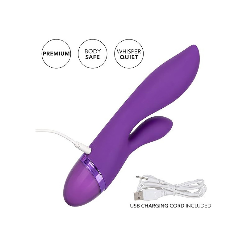 Vibrador Aura Dual Lover Calexotics | Doble Estimulación con Vibraciones de Alta Potencia