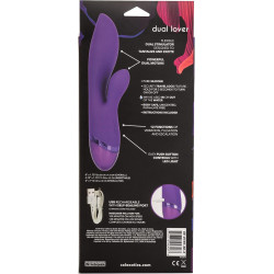 Vibrador Aura Dual Lover Calexotics | Doble Estimulación con Vibraciones de Alta Potencia
