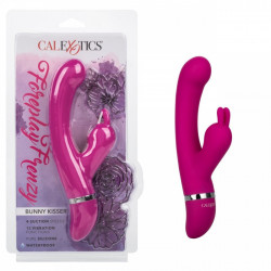 Vibrador Foreplay Frenzy Bunny Kisser Calexotics | Estimulación Dual para Placer Total
