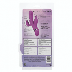 Vibrador Foreplay Frenzy Bunny Kisser Calexotics | Estimulación Dual para Placer Total