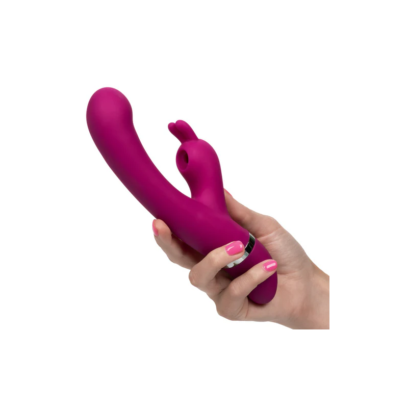 Vibrador Foreplay Frenzy Bunny Kisser Calexotics | Estimulación Dual para Placer Total