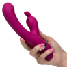 Vibrador Foreplay Frenzy Bunny Kisser Calexotics | Estimulación Dual para Placer Total