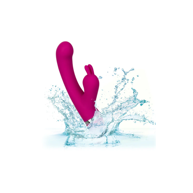 Vibrador Foreplay Frenzy Bunny Kisser Calexotics | Estimulación Dual para Placer Total