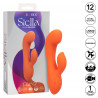 Vibrador Stella Liquid Silicone Dual "G" Calexotics | Doble Estimulación con Silicona Líquida Premium