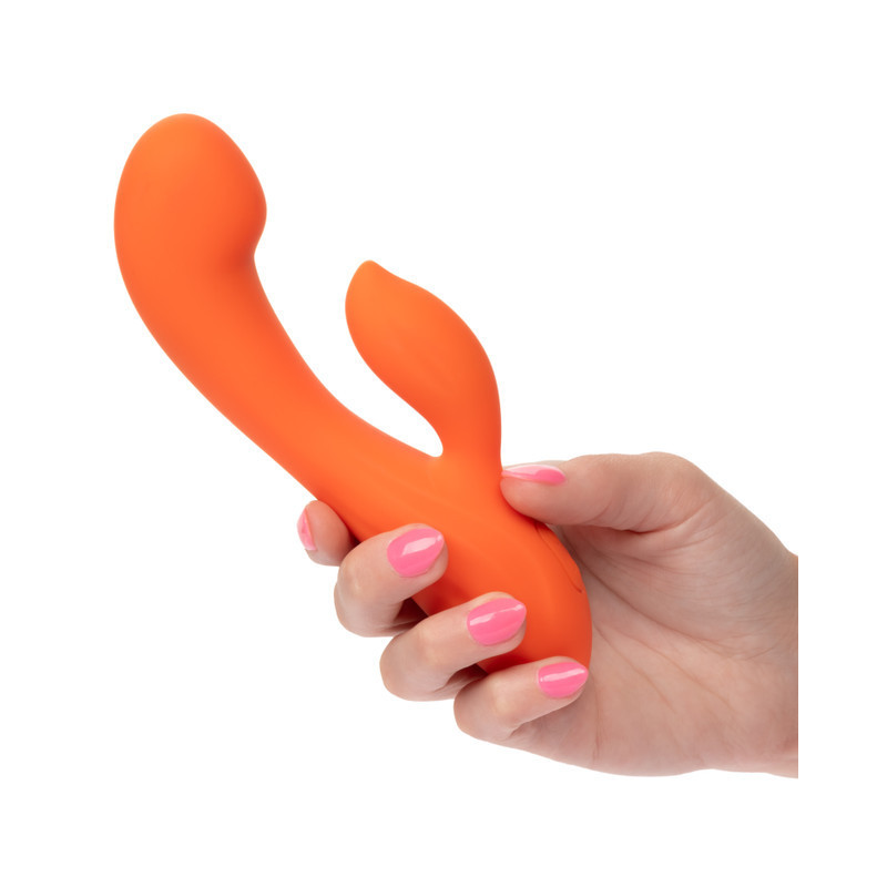 Vibrador Stella Liquid Silicone Dual "G" Calexotics | Doble Estimulación con Silicona Líquida Premium