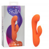 Vibrador Stella Liquid Silicone Dual "G" Calexotics | Doble Estimulación con Silicona Líquida Premium