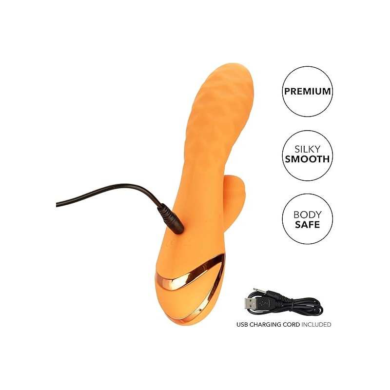 Vibrador California Dreaming Newport Beach Babe Calexotics | Estimulación de Clítoris con Movimiento Pulsante