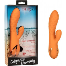 Vibrador California Dreaming Newport Beach Babe Calexotics | Estimulación de Clítoris con Movimiento Pulsante