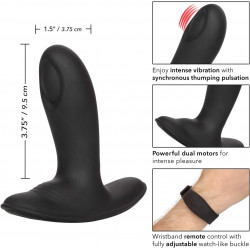 Eclipse Wristband Remote Pulsing Probe Calexotics | Sonda Anal Pulsante con Control de Pulsera
