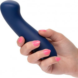 Vibrador Cashmere Satin G Calexotics | Estimulador Punto G con Silicona Suave y Vibración Potente