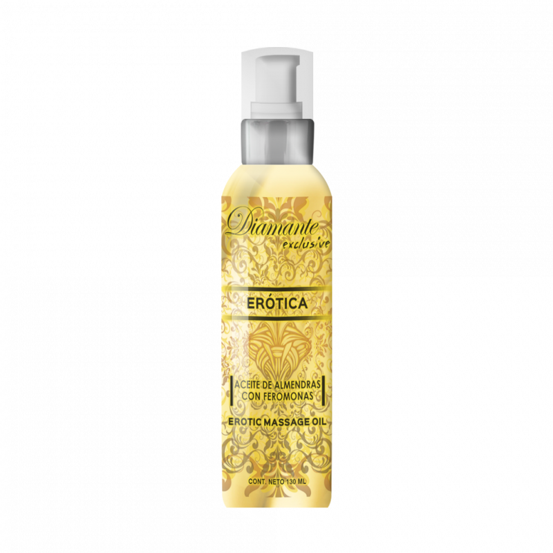 Aceite de Almendras con Feromonas Erótica 130ml | Masaje Relajante y Sensual
