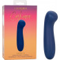 Vibrador Cashmere Satin G Calexotics | Estimulador Punto G con Silicona Suave y Vibración Potente