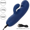 Vibrador Cashmere Silk Duo Calexotics | Estimulación Doble con Silicona Suave y Vibraciones Poderosas