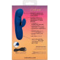 Vibrador Cashmere Silk Duo Calexotics | Estimulación Doble con Silicona Suave y Vibraciones Poderosas