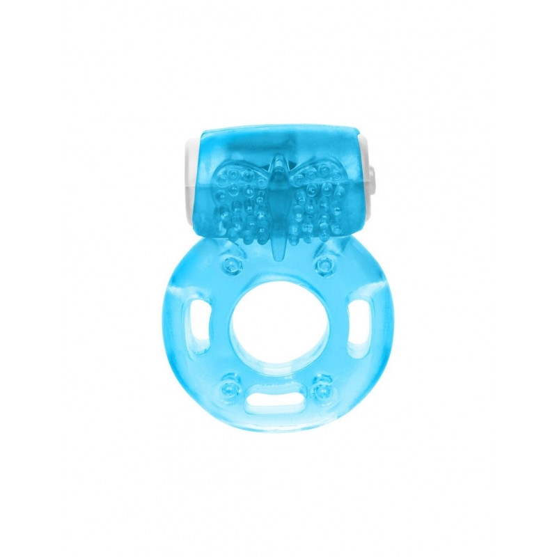 Vibrating Ring Azul Calexotics | Anillo Vibrador para Placer en Pareja
