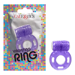 Vibrating Ring Morado Calexotics | Anillo Vibrador Ergonómico para Parejas