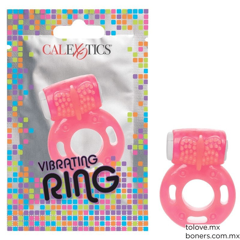 Vibrating Ring Rosa Calexotics | Anillo Vibrador Estimulante para Parejas