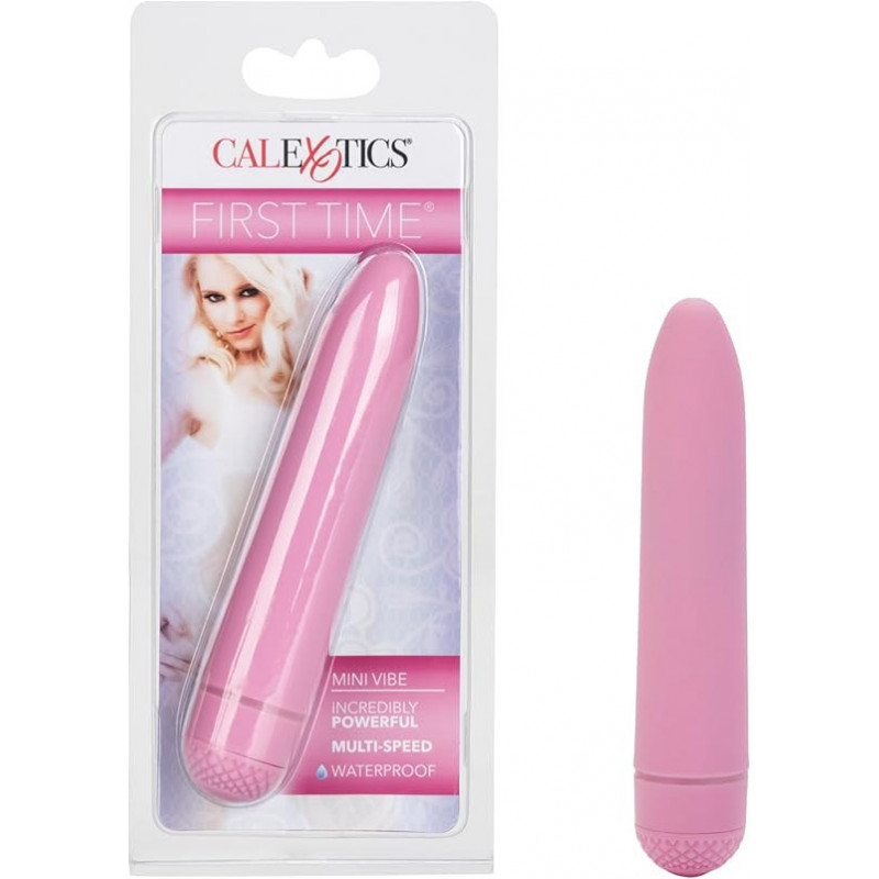 First Time Mini Vibe Rosa Calexotics | Vibrador Discreto para Principiantes