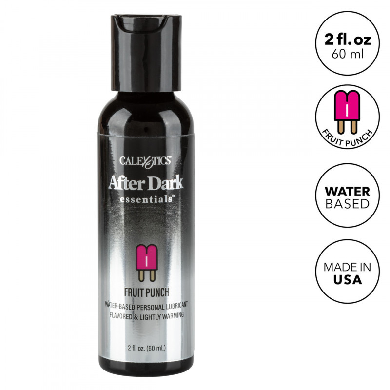 After Dark Lubricante sabor Ponche de Frutas 60 ml Calexotics | Lubricante Comestible y Sedoso