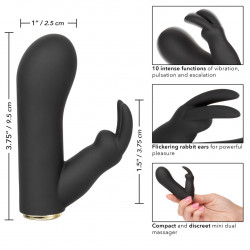 Raven Teaser Bunny Calexotics | Vibrador de Orejitas Estimulador Clitorial Recargable