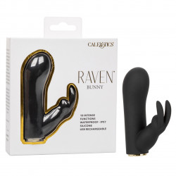 Raven Teaser Bunny Calexotics | Vibrador de Orejitas Estimulador Clitorial Recargable