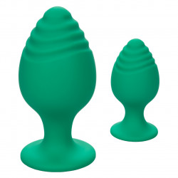 Cheeky Plug Anal Verde Calexotics | Juguete de Silicona Suave para Principiantes