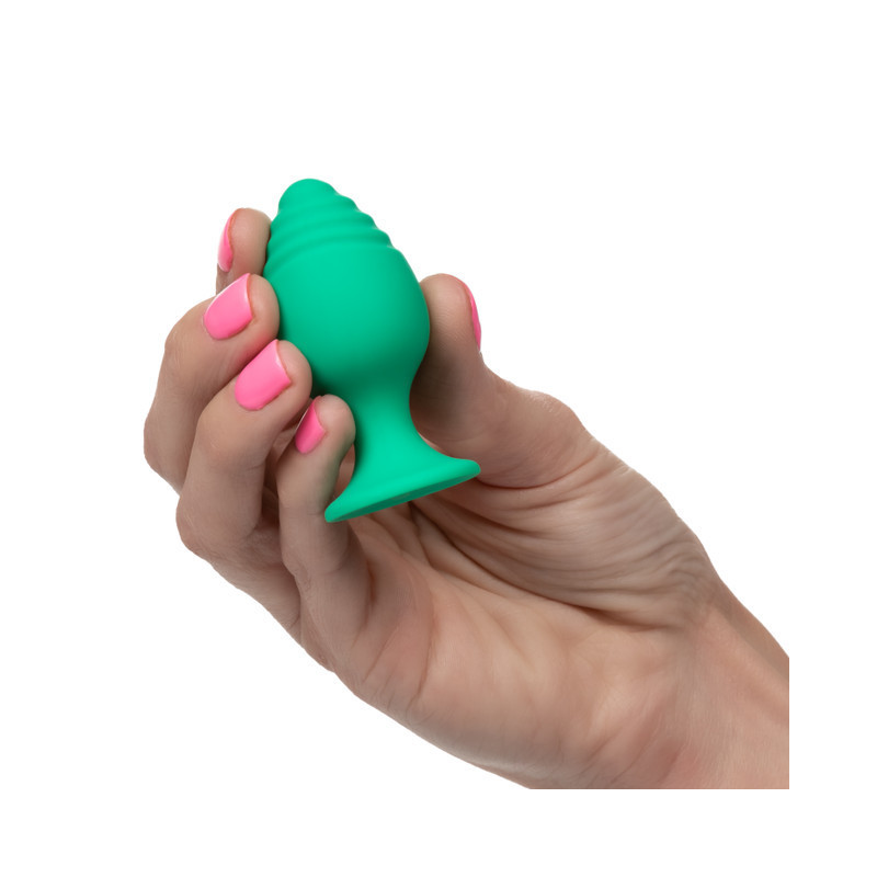 Cheeky Plug Anal Verde Calexotics | Juguete de Silicona Suave para Principiantes