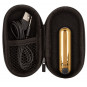 Bala Vibradora Dorada Hideaway Calexotics | Recargable, Compacta y Elegante