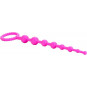 Rosario Anal Booty Call X-10 Rosa Calexotics | Perlas Anales Flexibles para Principiantes