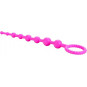 Rosario Anal Booty Call X-10 Rosa Calexotics | Perlas Anales Flexibles para Principiantes