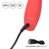 Red Hot Flare Calexotics | Mini Vibrador Recargable con Estimulación de Precisión