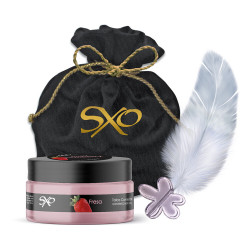 Talco Comestible Sabor Fresa SXO 100gr | Masaje Sensorial y Besos Deliciosos