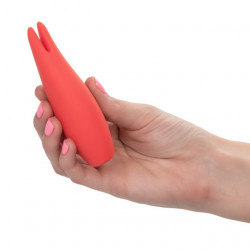 Red Hot Flare Calexotics | Mini Vibrador Recargable con Estimulación de Precisión