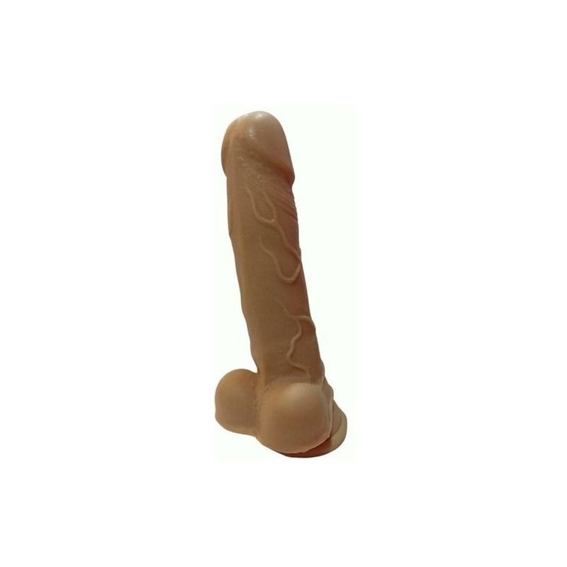 Dildo Mr. Bill Balls 6.85" | Realismo y Placer con Testículos Flexibles
